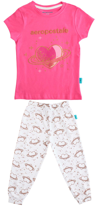 Pijama niña rosada aeropostale Tinytots 3155