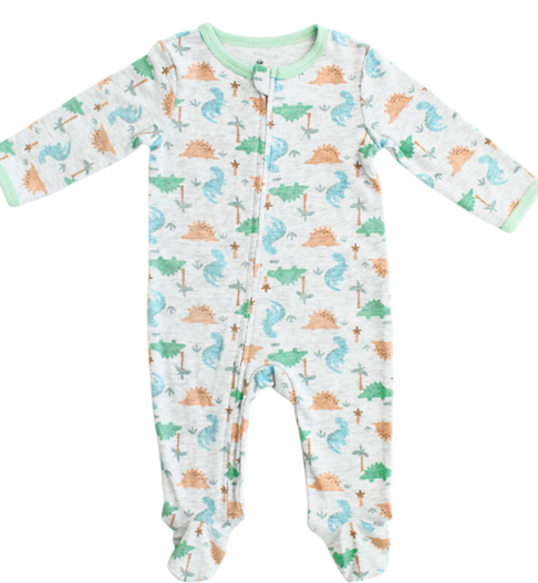 Pijama gris dinosaurio bebe niño Tinytots D00438TT
