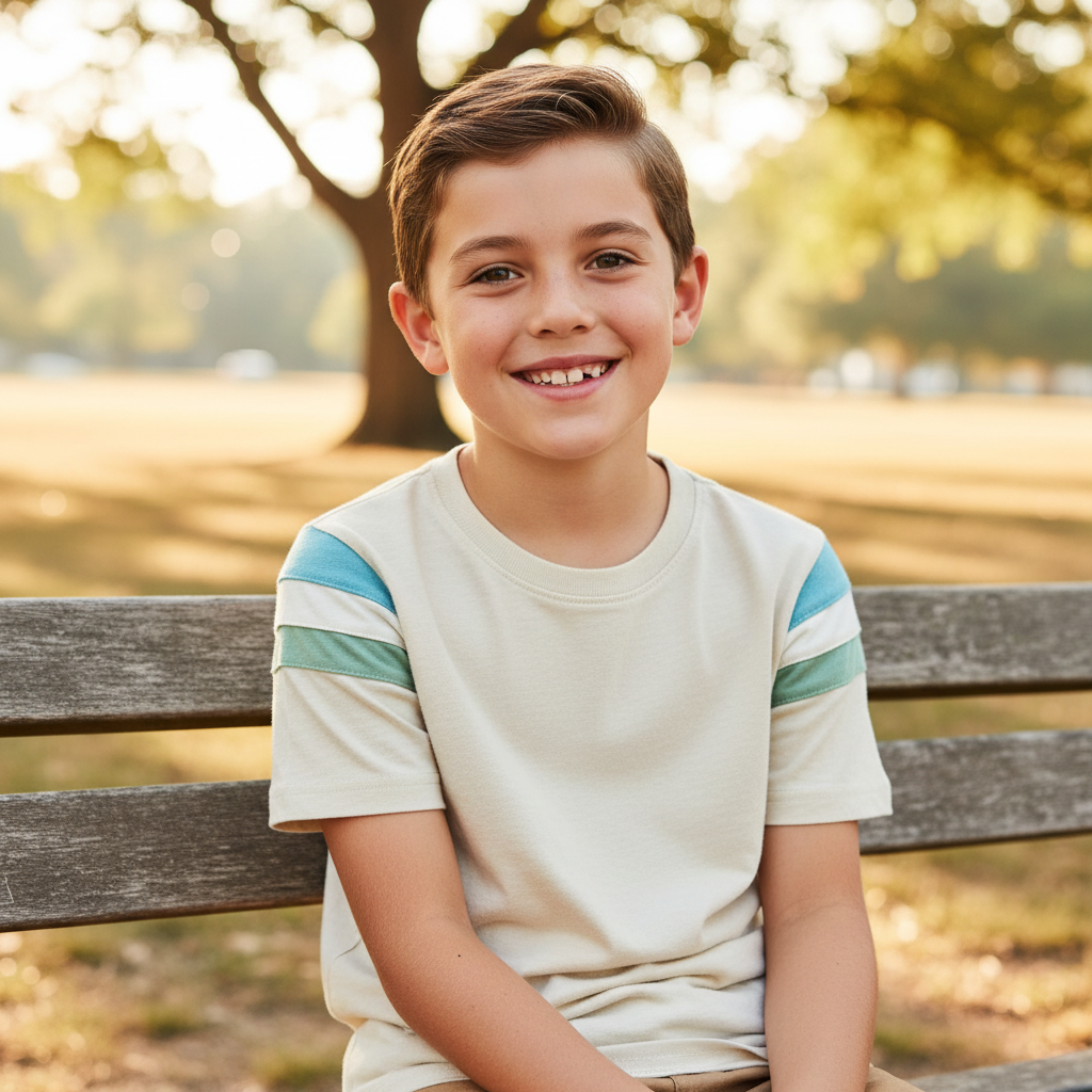 Camisa niño beige Wonder nation WN13