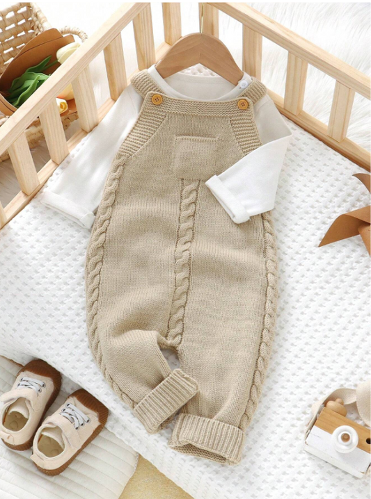 Overall beige nude cafe bebe niño sa2408063271639719