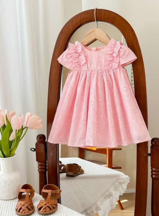 Vestido rosado bebe niña sa2404232600395518