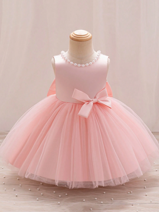 Vestido rosado evento gala bebe niña sa2406288877972799