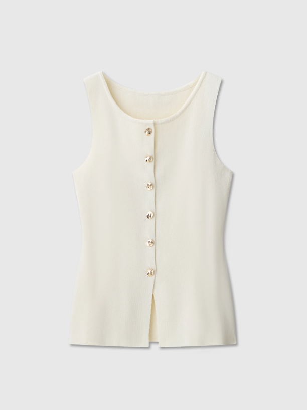Camisa blazer chaleco blanco dama mujer sz25040618237799226