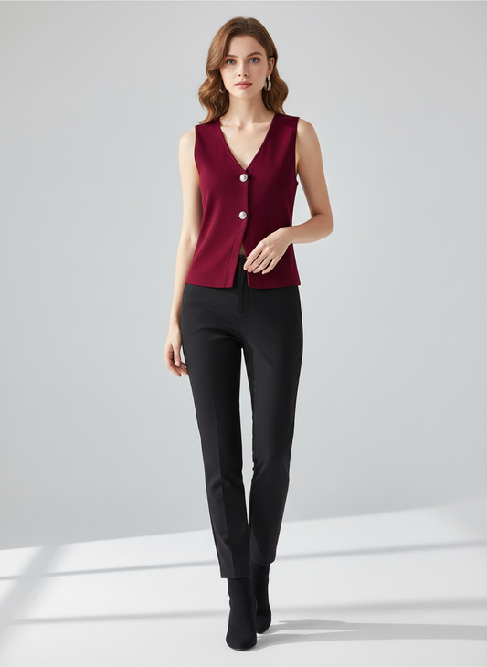 Camisa chaleco blazer dama mujer sz2409198370446045