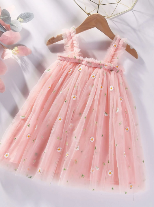 Vestido rosado bebe niña sa2303110407020401