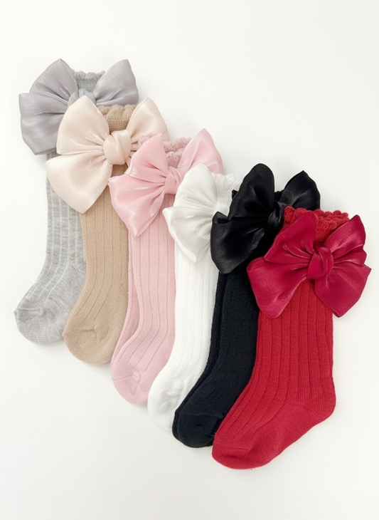 Set 6 pares calcetines chongo bebe niña sk25040850000898092