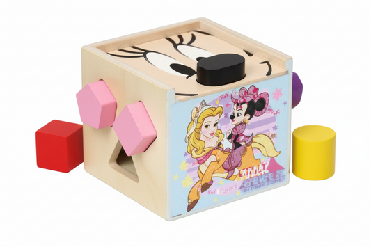 Juguete rompecabezas geometría minnie niña juguete educativo DT-MN-WG9