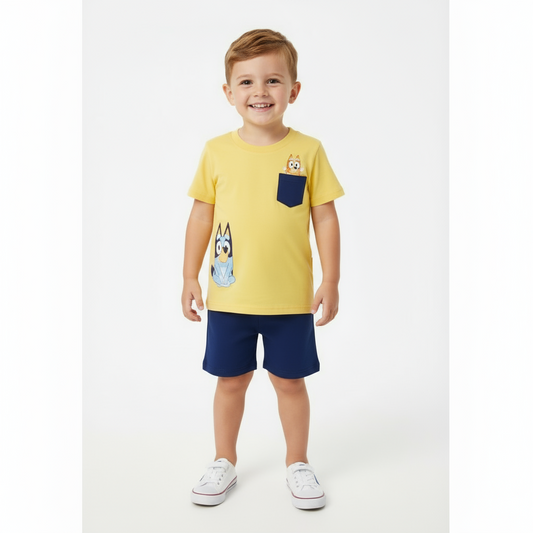 Set conjunto niño Bluey Bolsa St Jacks 3000175801