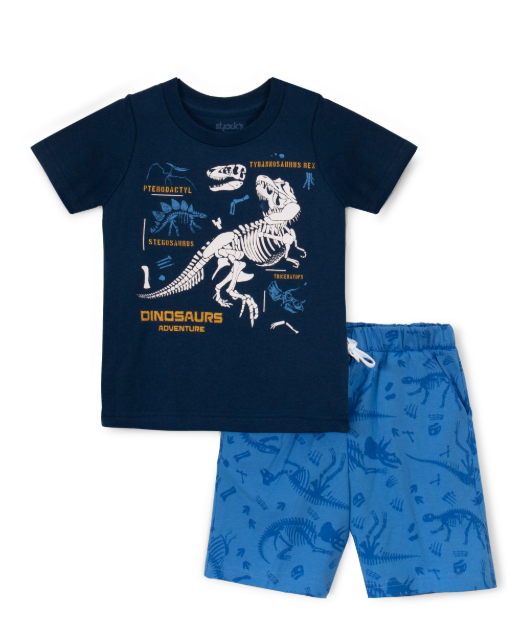 Set conjunto Dinosaurios niño St Jacks 3000174602