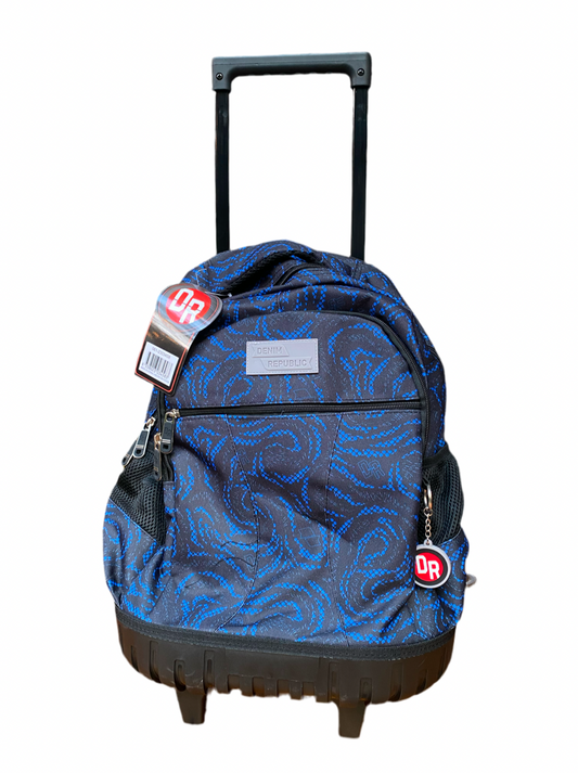 Mochila azul con ruedas niño 061-23458