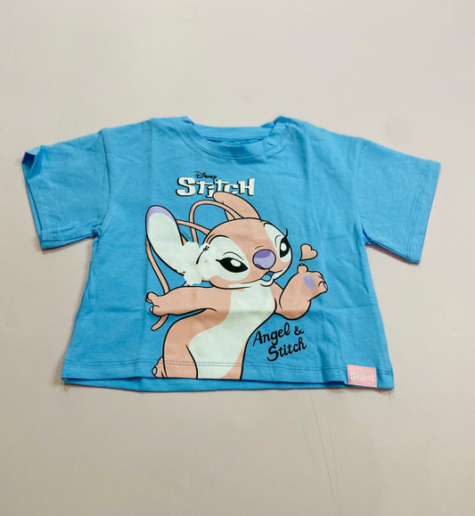 Camisa para niña Stitch azul D1-STI-101D