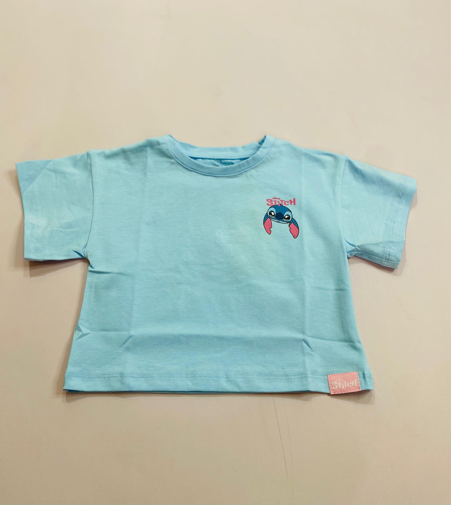 Camisa para niña azul Stitch D1-STI-118B