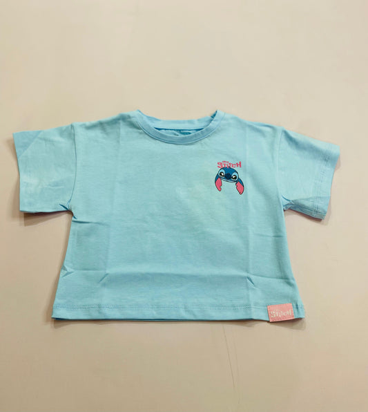 Camisa para niña azul Stitch D1-STI-118B