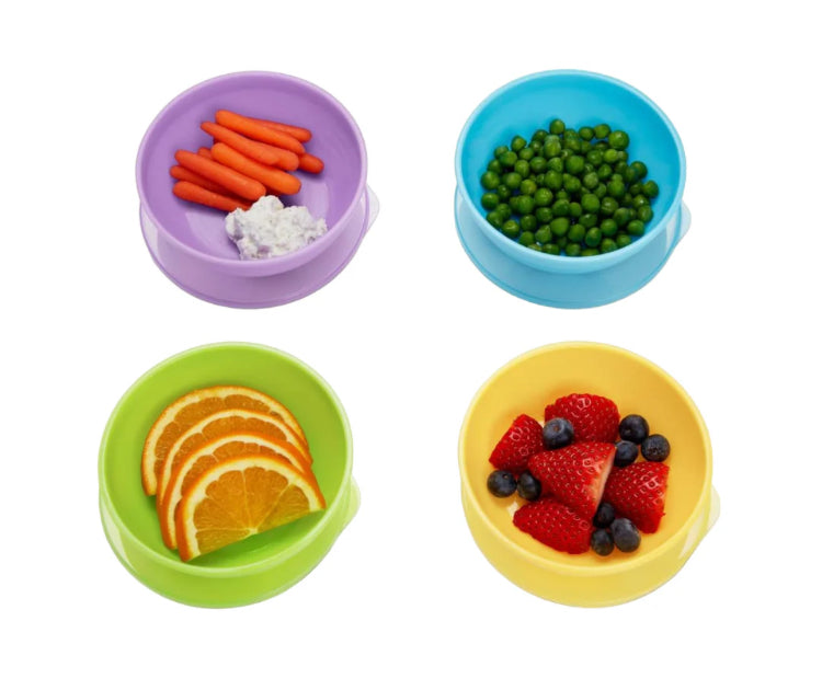 Set 4 tazones platos Munchkin bebe