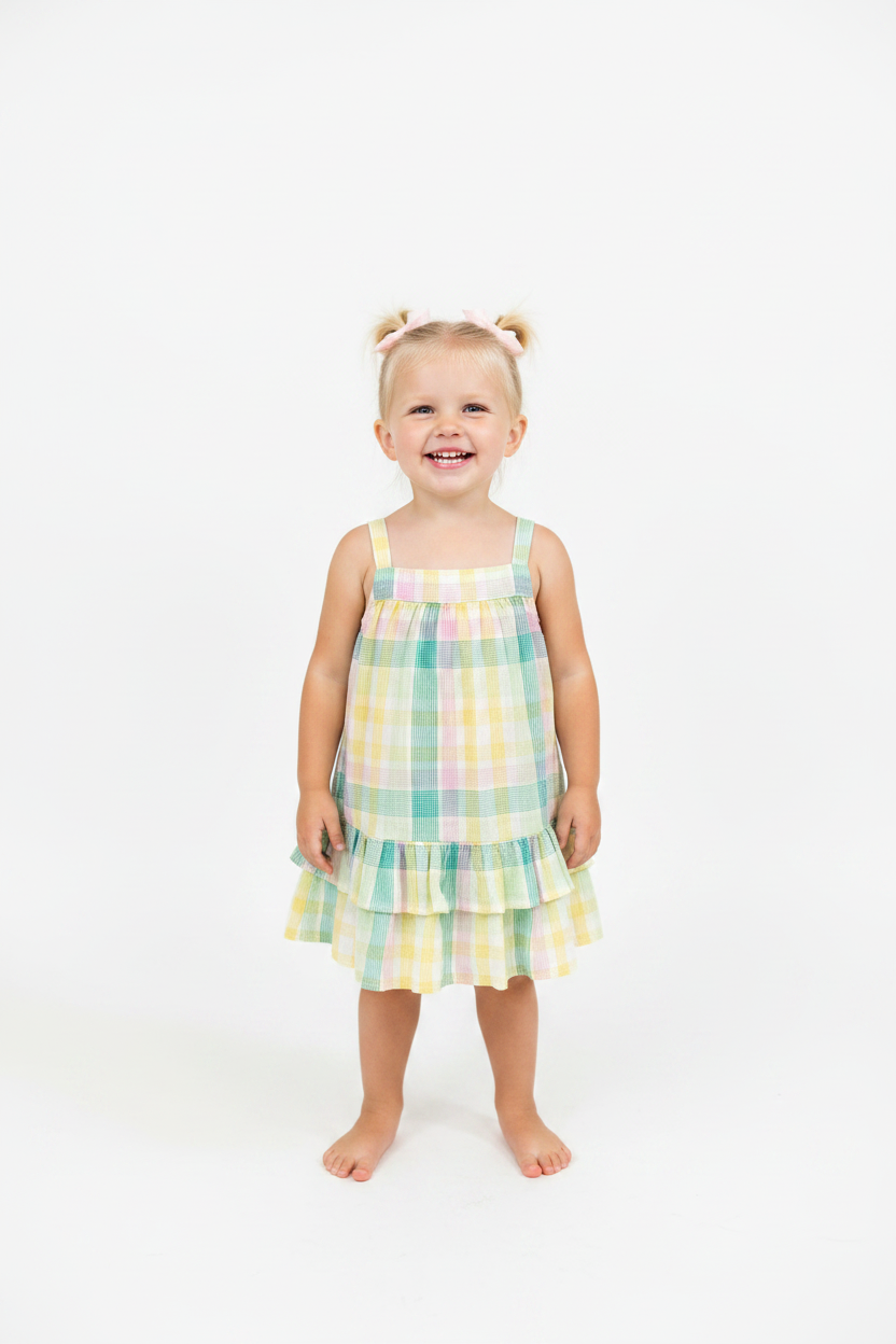Vestido Rayas Colores old navy niña