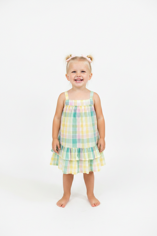 Vestido Rayas Colores old navy niña
