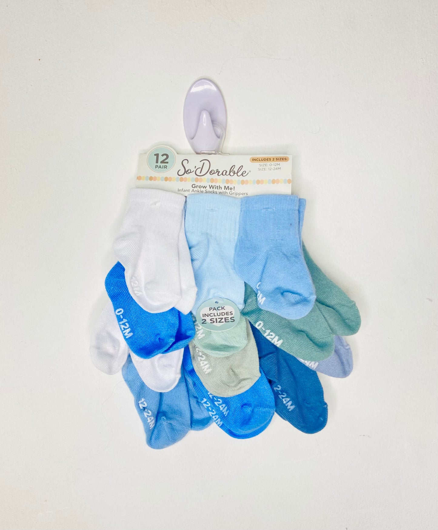 Set 12 pares calcetines bebe niño So dorable