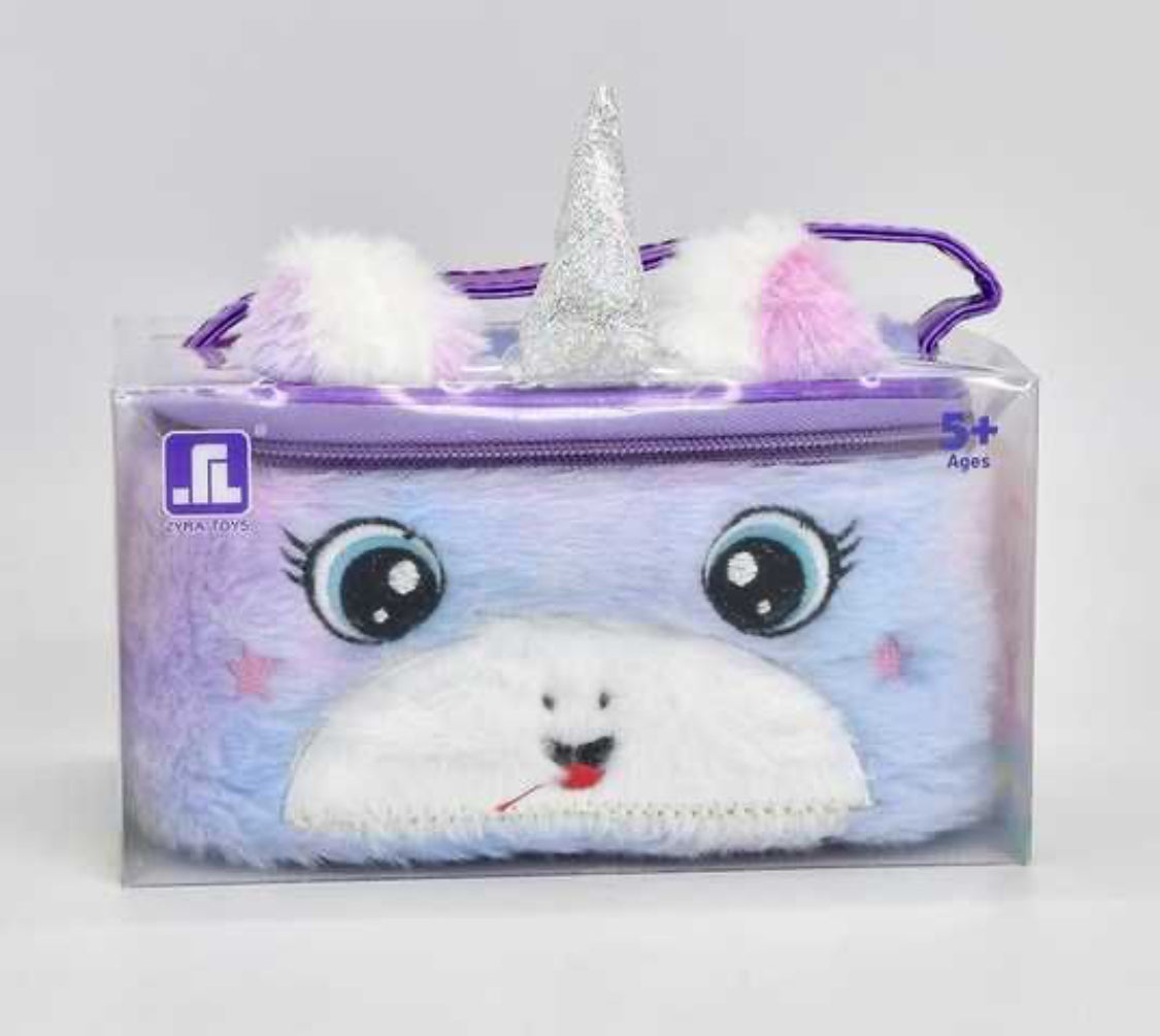 Juguete estuche maquillaje unicornio niña