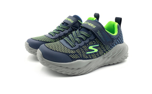 Tenis azul Niño Skechers