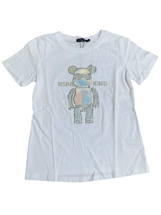 Camisa Blusa blanca para niña dama CTG1253-58 490290