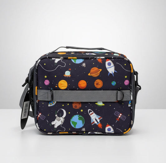 Lonchera azul oscuro Espacio Astronauta Skola