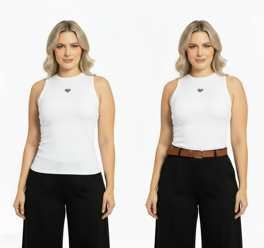 Camisa dama blanco chic mi CTD1169-29 390290