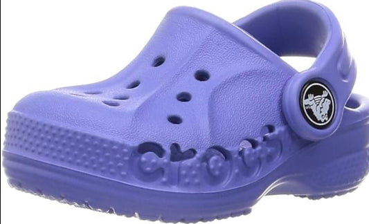 Crocs morada bebe niña