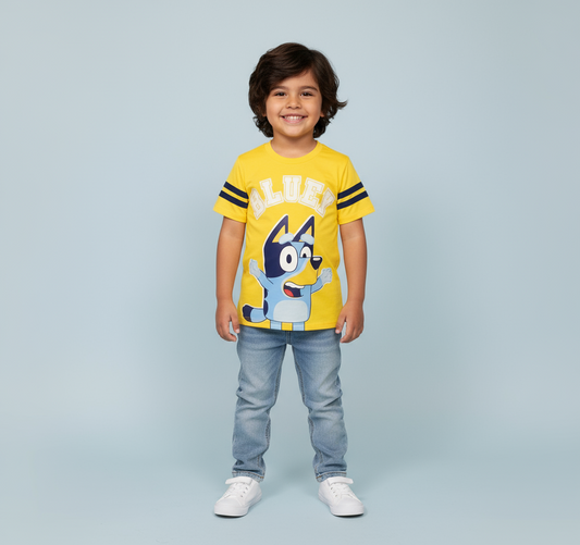Camisa amarilla bluey niño