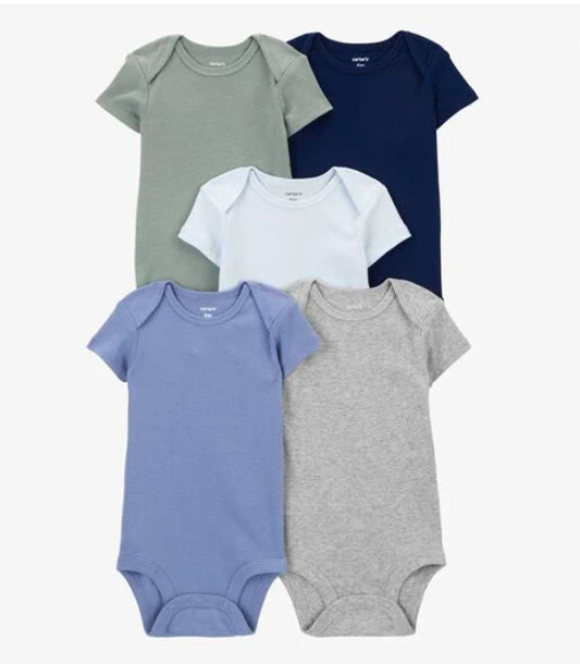 Set 5 mamelucos Carter's bebe niño