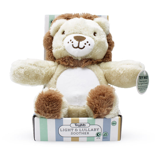 Juguete peluche apego musical leon bebe niño Tinytots DH102A-TP