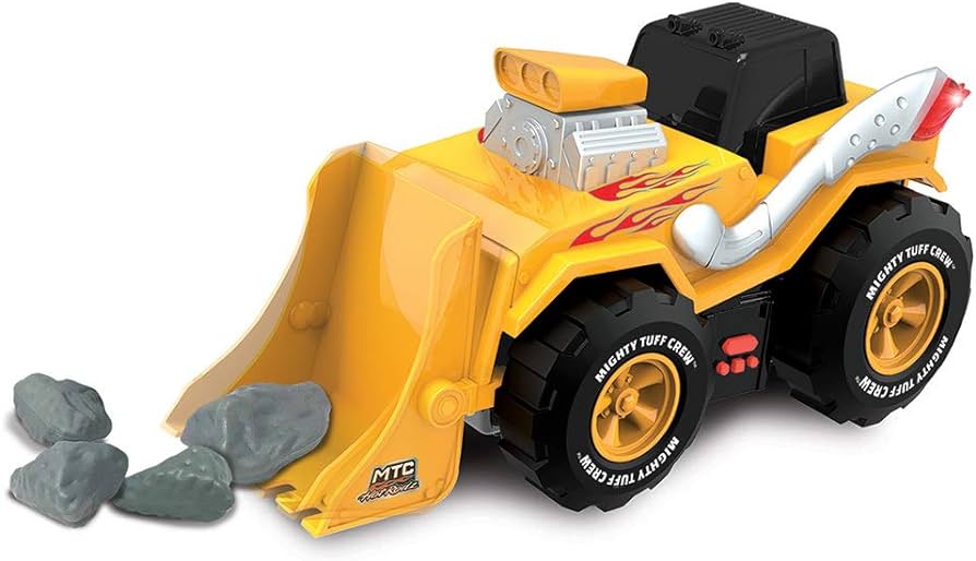 Juguete carros construcción hot rodz mighty tuff crew set de 3
