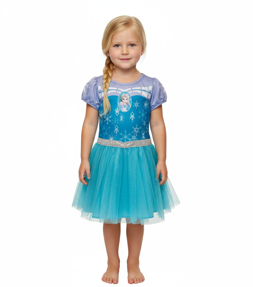 Disfraz vestido frozen niña Disney IT-F2-RP34