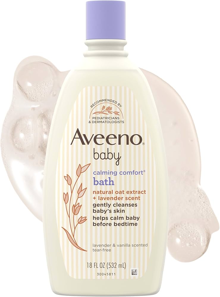 Aveeno shampoo y jabon bebe niña niño 18 oz 532 ml (copia)