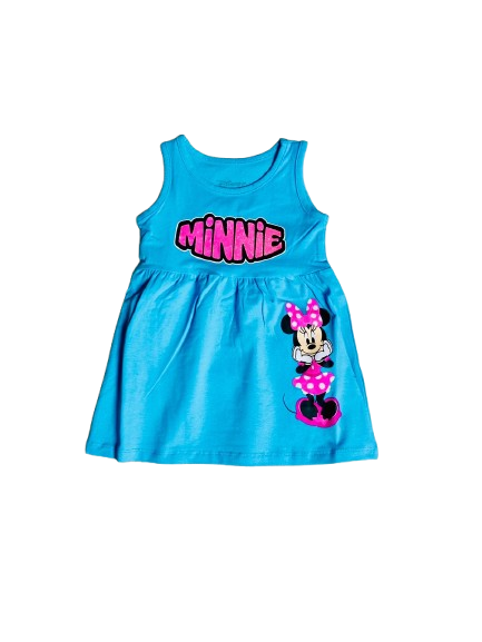 Vestido azul Minnie Disney bebe niña