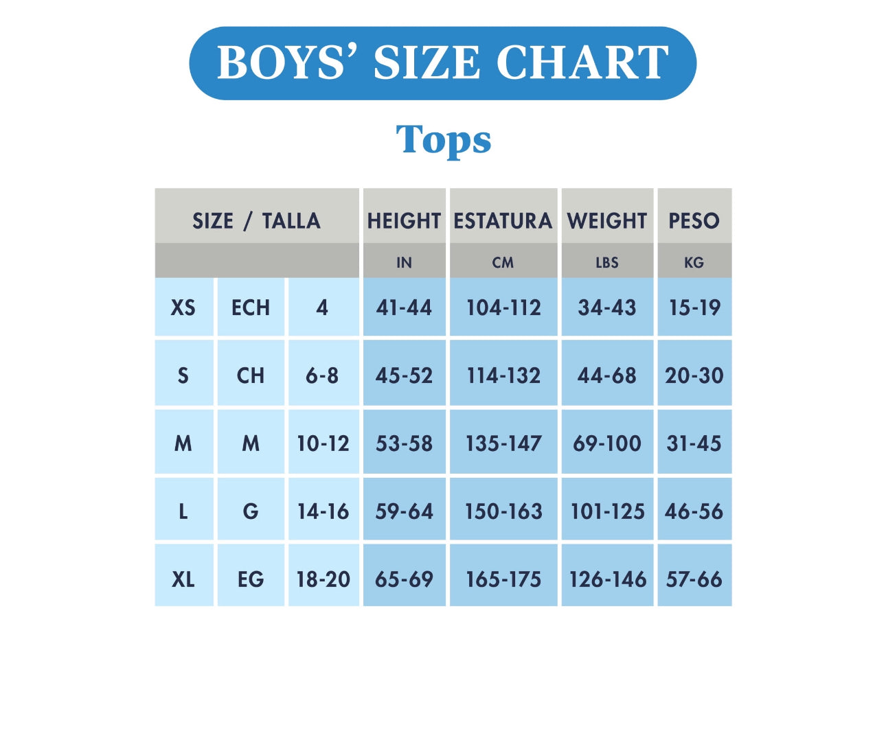 Set 7 Camisas blancas centros de unisex niña niño