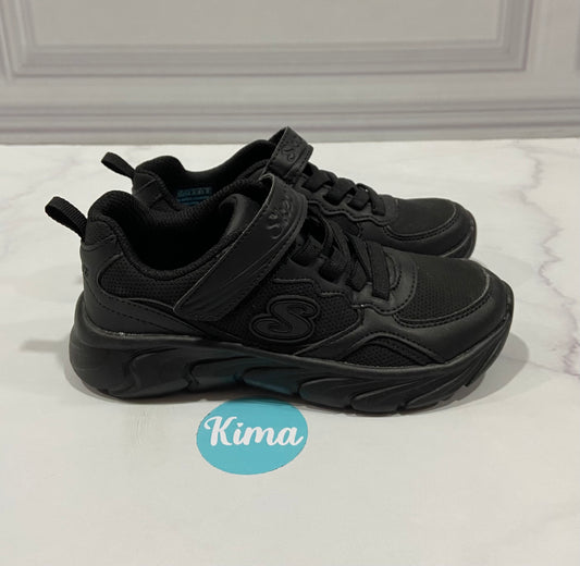 Tenis Negros Niño Niña Skechers zapatos negros