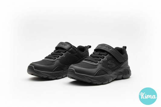 Tenis Negros Niño Niña Skechers zapatos negros