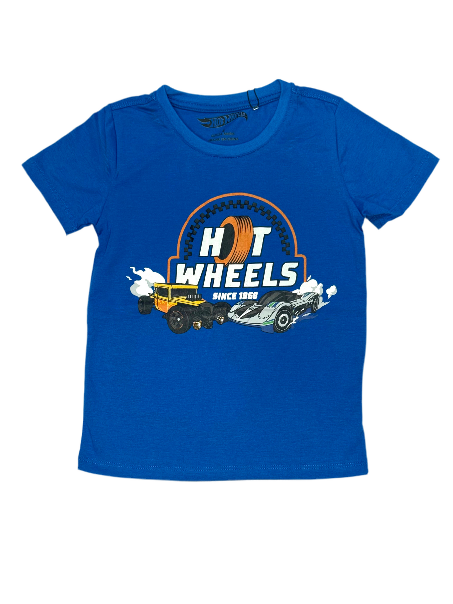 Camisa azul oscuro Hotwheels niño Disney HW-91389