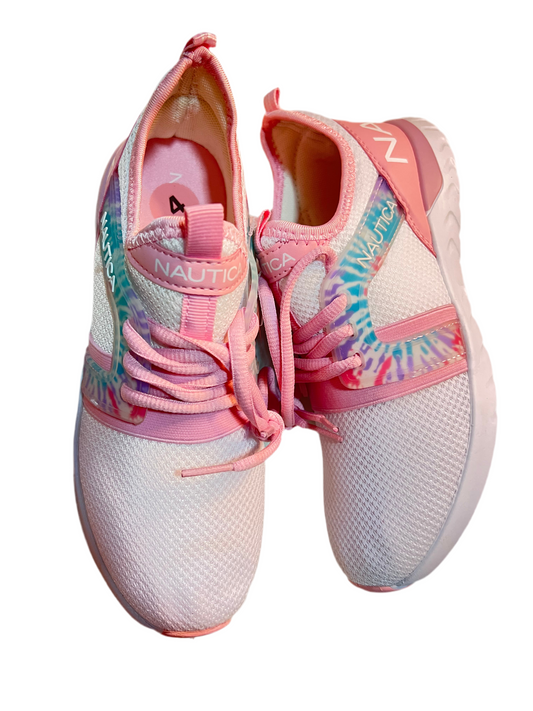 Tenis blancos nautica niña