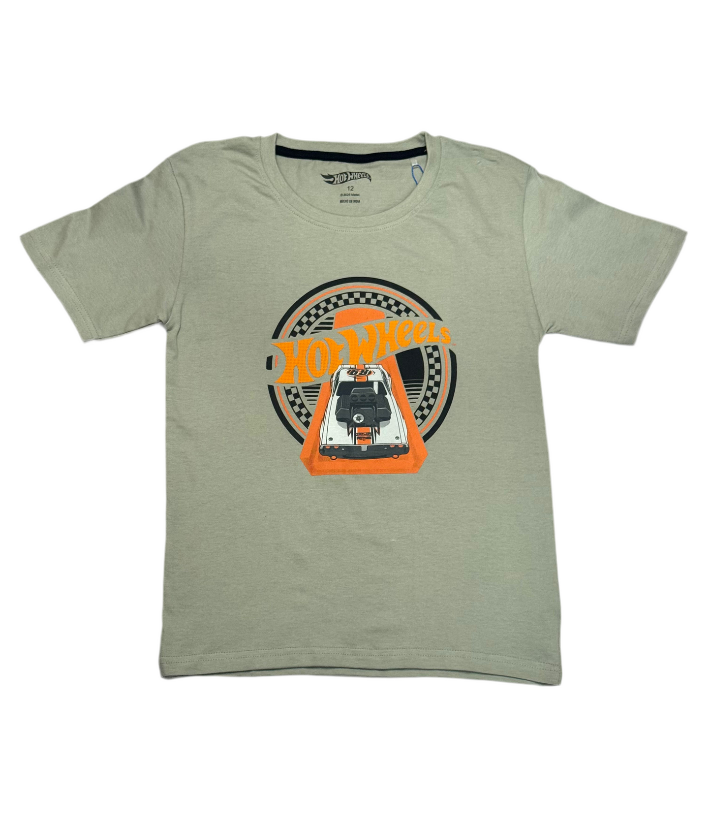 Camisa gris niño Hotwheels Disney HW-91425