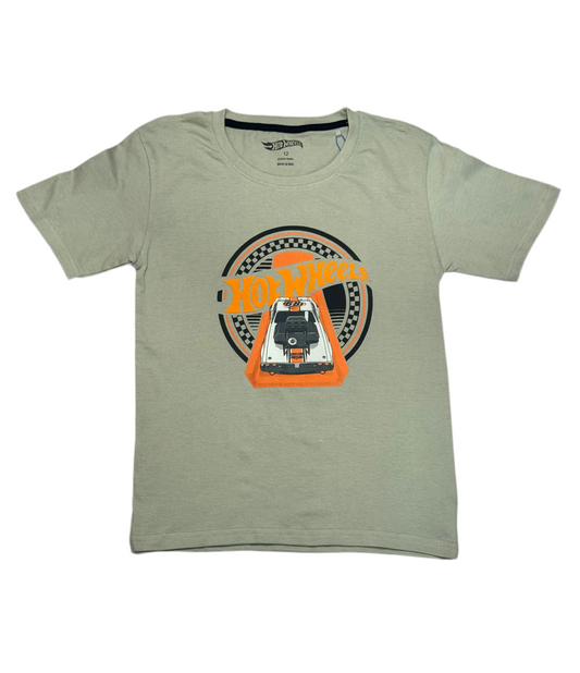 Camisa gris niño Hotwheels Disney HW-91425