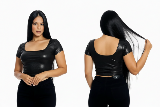 Camisa dama blusa negro CTD1170-41 390290