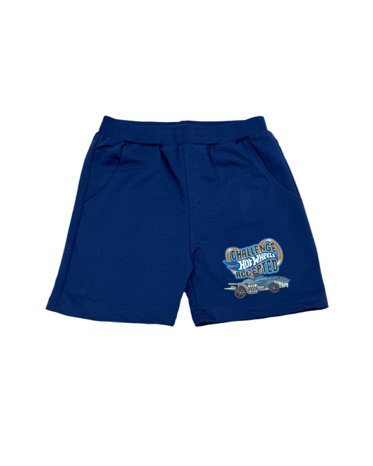 Short azul oscuro niño Hotwheels HW-91401