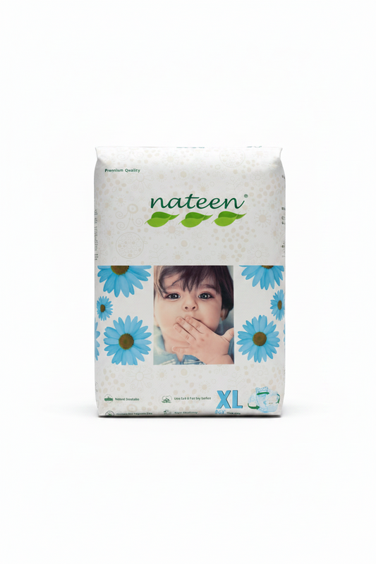 Pañales bebe niño niña nateen XL 56 uni/paq NA0000039