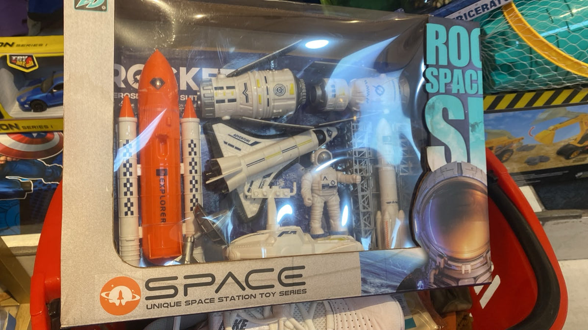 Juguete nave espacial astronauta