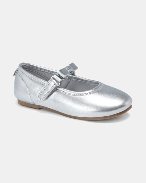 Zapatillas plateadas Carters niña