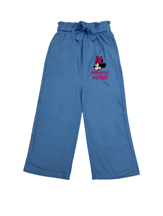 Pantalón azul claro niña Minnie Disney MM-2609