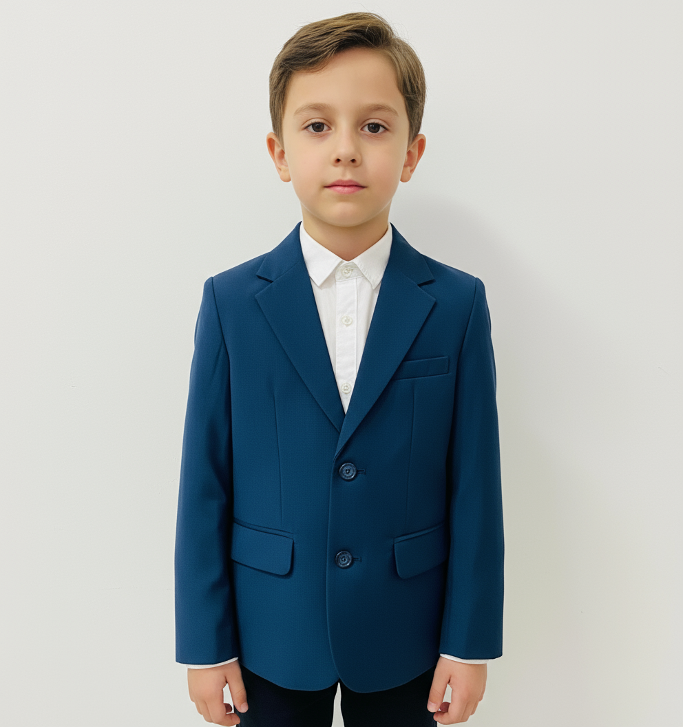 Chaqueta saco blazer formal azul