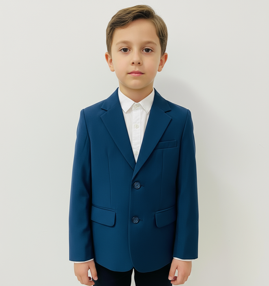 Chaqueta saco blazer formal azul