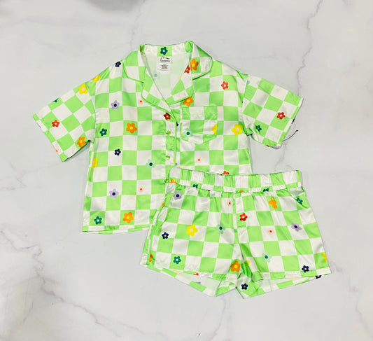 Set 2 Piezas pijama verde niña 45754608